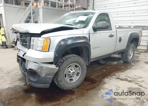 2011 GMC Sierra 2500Hd Work Truck из США, поврежденный, VIN 1GT02ZCG7BF118862